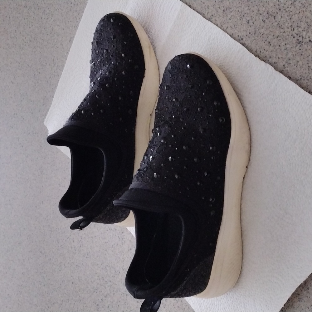 Antonio Melani embellished  platform slip-ons